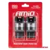 Żarówki LED FULL CANBUS PRO W21/5W 2x1860 SMD czerwone 12V 24V AMIO-03602