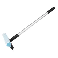 AMIO 03855 — Myjka do szyb okien luster + ściągaczka do wody teleskopowa aluminiowa 59/100 cm...