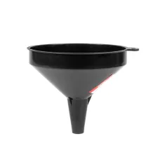 AMIO 04044 — Lejek plastikowy czarny uniwersalny do paliwa cieczy wody 10 cm AMIO-04044