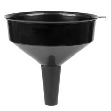 AMIO 04047 — Lejek plastikowy czarny uniwersalny do paliwa cieczy wody 30 cm AMIO-04047