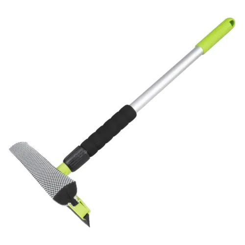 Myjka do szyb okien luster + ściągaczka do wody teleskopowa aluminiowa 55/80 cm AMIO-03856