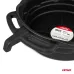 Miska z lejkiem do zlewania oleju spuszczania płynów cieczy zlewarka 10L 50cm AMIO-04052