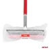 Myjka do szyb okien luster + ściągaczka do wody na drewnianym kiju 60 cm AMIO-03857