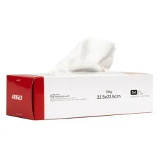 AMIO 03972 — Chusteczki ściereczki z mikrofibry pudełko zestaw 12 szt. 22,5x22,5 cm 200g AMIO...