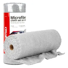 AMIO 03974 — Ściereczki z mikrofibry ręczniki na rolce 30x30 cm 50 szt. 120g AMIO-03974