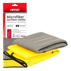 AMIO 03977 — Mikrofibra ścierka do usuwania owadów i twardych zabrudzeń 2 szt. 40x40 cm 280g ...