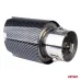 Końcówka tłumika wydechu stal nierdzewna carbon AMIO-04065