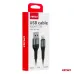 Kabel do ładowania USB-A - LIGHTNING IPHONE 3A 100cm FullLINK AMIO-03913