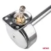 Klakson fanfara pneumatyczna sygnał dźwiękowy chrom 620mm niski ton AMIO-04078