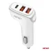 Ładowarka samochodowa 2x USB-A + USB-C 38W AMIO-03886