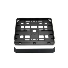 AMIO 01166 — Ramka tablicy rejestracyjnej czarna motocykl motor AMIO-01166