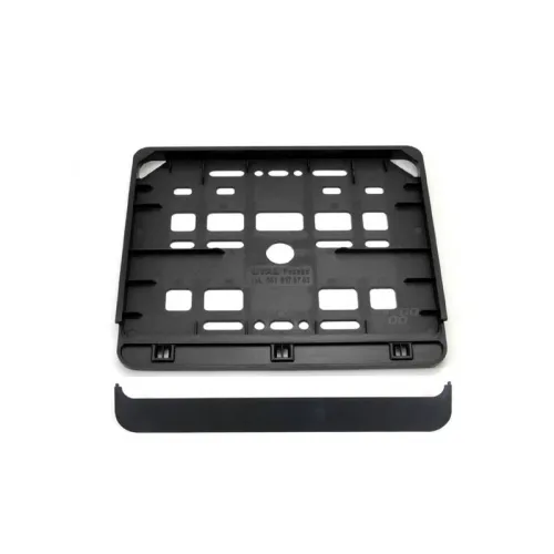 Ramka tablicy rejestracyjnej czarna motocykl motor AMIO-01166