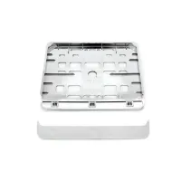 Ramka tablicy rejestracyjnej chrom motor motocykl AMIO-01167