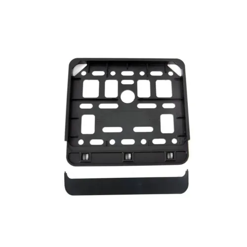 Ramka tablicy rejestracyjnej czarna skuter motorower AMIO-01169