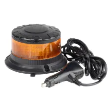 AMIO 04105 — Lampa ostrzegawcza błyskowa kogut LED W28M 12V 24V AMIO-04105