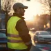 Kamizelka ostrzegawcza odblaskowa żółta XXXL z certyfikatem AMIO-03935