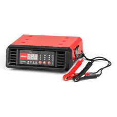 AMIO 04056 — Prostownik cyfrowy stacjonarny 10A 6V 12V AMIO-04056