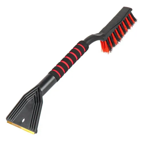 Szczotka zmiotka skrobaczka do szyb śniegu lodu mosiężna NICE TOUCH NT 50 cm