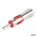 Adapter antenowy redukcja wtyk ISO DIN prosty AMIO-03965
