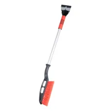 AMIO 04149 — Szczotka zmiotka skrobaczka do szyb śniegu lodu długa 89cm AMIO-04149