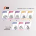 Łańcuchy śniegowe tekstylne Isse Easy Sock rozmiar M EN16662-1-2020 ONORM 5121- 2021 2 szt.
