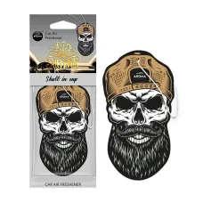 AROMA CAR A10919 — Odświeżacz powietrza AROMA CAR MUERTOS Skull in a Cap