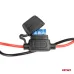 Rozdzielacz rozgałęźnik trójnik zapalniczki + woltomierz ładowarka USB USB-C 12V 24V AMIO-03782