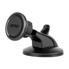 AMIO 04142 — Uchwyt samochodowy magnetyczny do telefonu na szybę przyssawkę 360° AMIO-04142