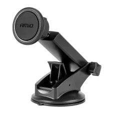 AMIO 04145 — Uchwyt samochodowy magnetyczny do telefonu na szybę z przyssawką regulowany  360...