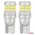Żarówki LED CANBUS T10 W5W 30SMD 2016 White 12V 24V AMIO-04233