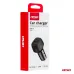Ładowarka samochodowa QC+PD 20W USB-A + USB-C AMIO-04282