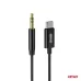 Kabel audio USB-C na AUX Mini Jack 3.5mm 1m AMIO-04294