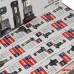 Żarówki samochodowe LED seria HYBRID H1 H3 H4 H7 HB3 HB4 6000K Canbus 16 kpl. AMIO-04120