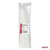 Opaski zaciskowe białe 4.8×350mm 100 szt. AMIO-04312