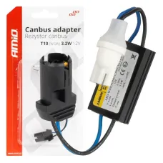 AMIO 04087 — Rezystor opornik CANBUS do żarówek LED 12V 3.2W T10 W5W AMIO-04087