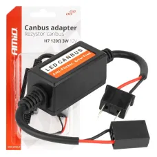 AMIO 04088 — Rezystor opornik CANBUS do żarówek LED 3W 120ohm H7 AMIO-04088