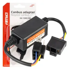 AMIO 04127 — Rezystor CANBUS opornik do żarówek LED 3W 120ohm H4 AMIO-04127