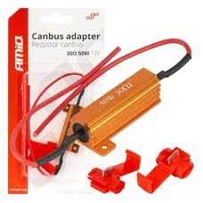 AMIO 04097 — Rezystor CANBUS opornik do żarówek LED 30ohm 50W AMIO-04097
