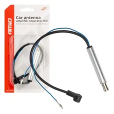AMIO 04131 — Wzmacniacz sygnału separator antenowy ISO AMIO-04131