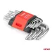 Klucze TORX krótkie CRV 9 szt. AMIO-01040
