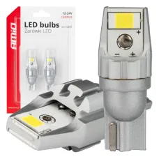 AMIO 04257 — Żarówki LED CANBUS T15 W16W 2SMD 3570 White 12V 24V AMIO-04257