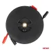 Kable pomiarowe krokodylki zwijane 2x9m AMIO-04275