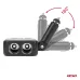 Rozdzielacz gniazda zapalniczki z ładowarką 2x USB-A 1x USB-C 12V 24V 100W 180° AMIO-04357