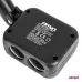 Rozdzielacz gniazda zapalniczki z ładowarką 2x USB-A 1x USB-C 12V 24V 100W 180° AMIO-04357