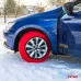 Łańcuchy śniegowe tekstylne rozmiar S EN16662-1 Önorm V5121 2 szt. AMIO-04080
