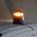 Lampa ostrzegawcza błyskowa kogut 39 LED magnes R65 R10 12V 24V W02m AMIO-02300