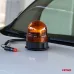 Lampa ostrzegawcza błyskowa kogut 39 LED magnes R65 R10 12V 24V W02m AMIO-02300
