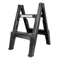 Taboret drabinkowy składany 51,5cm 150kg AMIO-04267