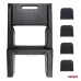 Taboret drabinkowy składany 51,5cm 150kg AMIO-04267