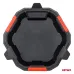 Miska zlewarka oleju na kółkach ze schowkiem na narzędzia AMIO-04264